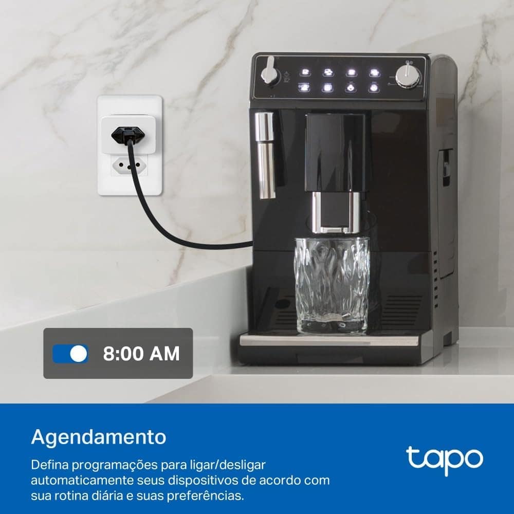 Tomada inteligente Wi-Fi TP-Link Tapo P110, Smart Plug, Bivolt - Miniatura 7
