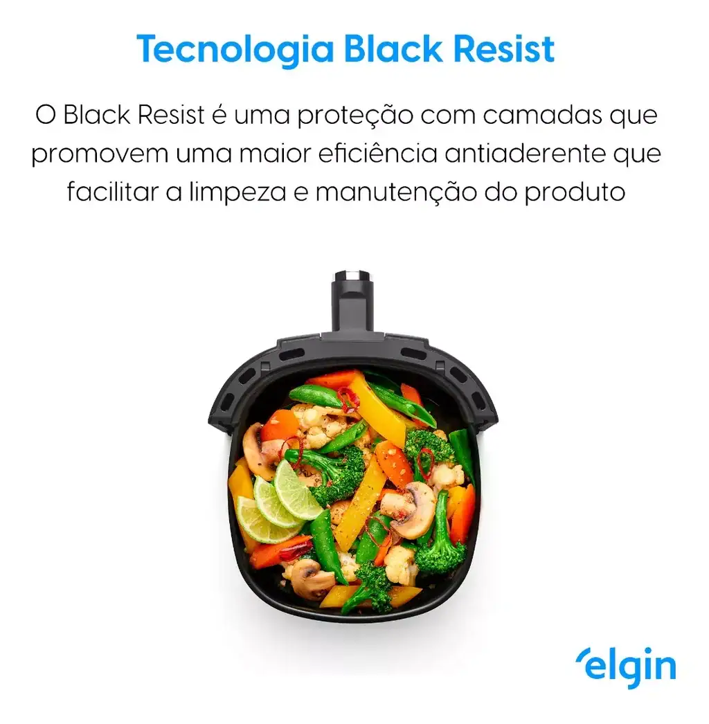 Fritadeira Air Fryer Elétrica Start Fry 3,5l 110v - Miniatura 9