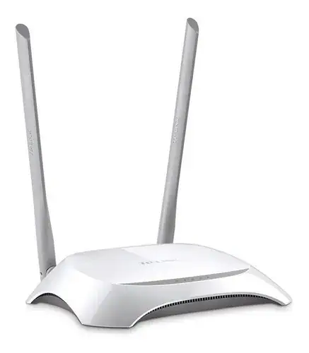 Roteador Wi-Fi Tp-link Tl-wr840n Wireless N 300mbps 2 Antenas Branco - Miniatura 4