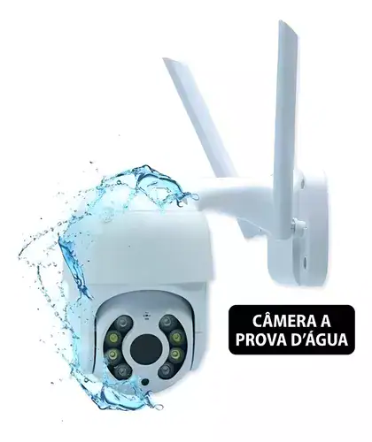 Câmera de Segurança Inteligente 360° Wi-Fi Externa 2k Tuym Full HD Jortan - Miniatura 11