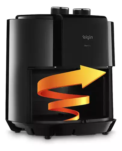 Fritadeira Air Fryer Elétrica Start Fry 3,5l 110v - Miniatura 4