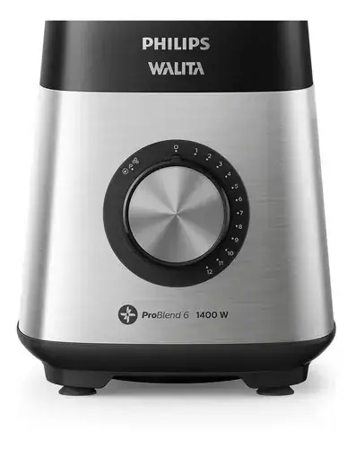 Liquidificador Série 5000 Com Jarra Inquebrável Inox 1400W 2L Philips Walita - Miniatura 2