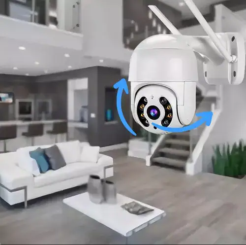 Câmera de Segurança Inteligente 360° Wi-Fi Externa 2k Tuym Full HD Jortan - Miniatura 7