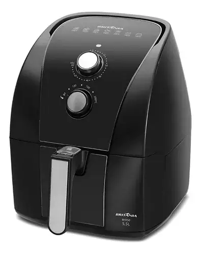 Air Fryer Britânia 5,5l Antiaderente Redstone 1500w Bfr50 - Miniatura 9