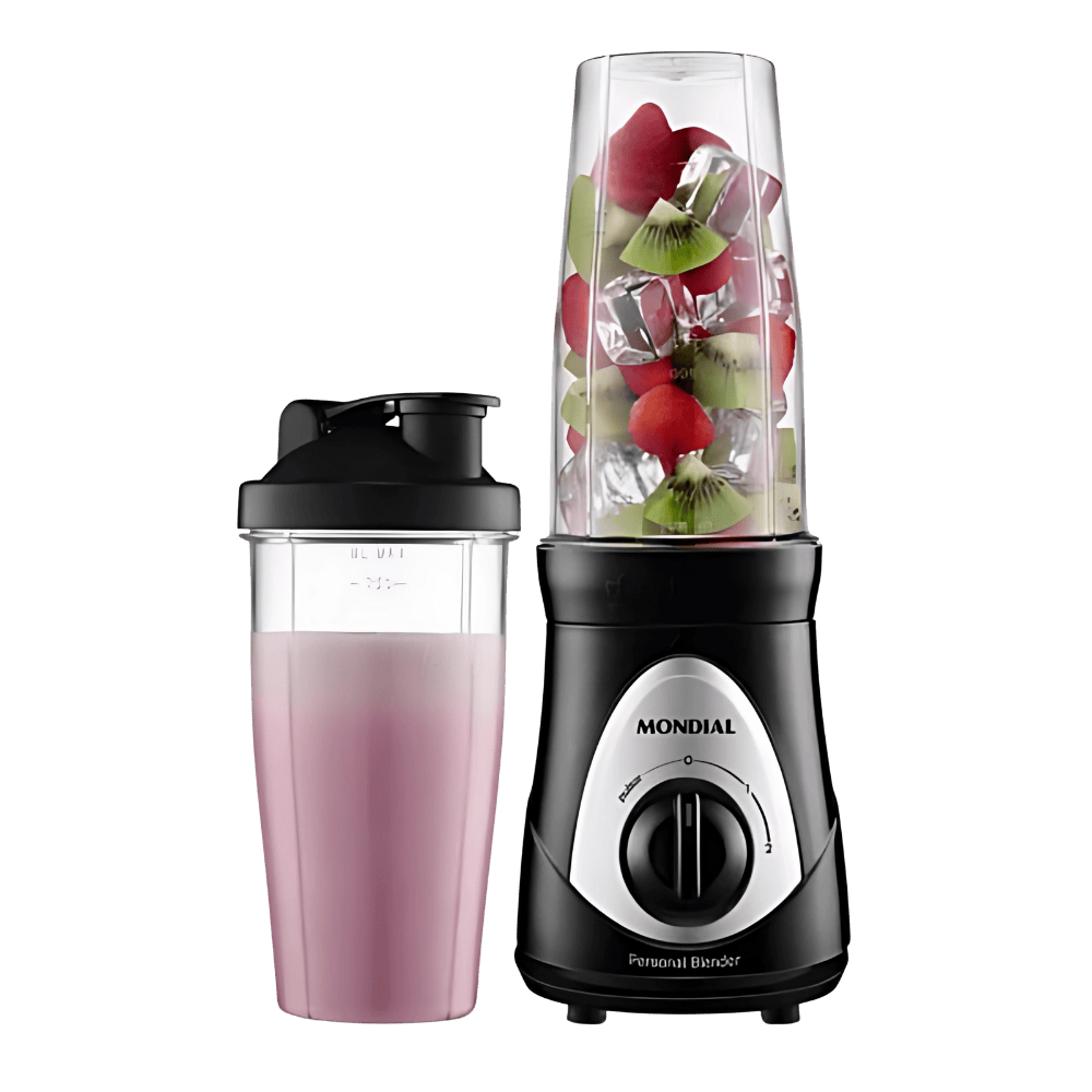 Liquidificador Portátil 750ml Personal Blender Mondial Cor Preto - Miniatura 1
