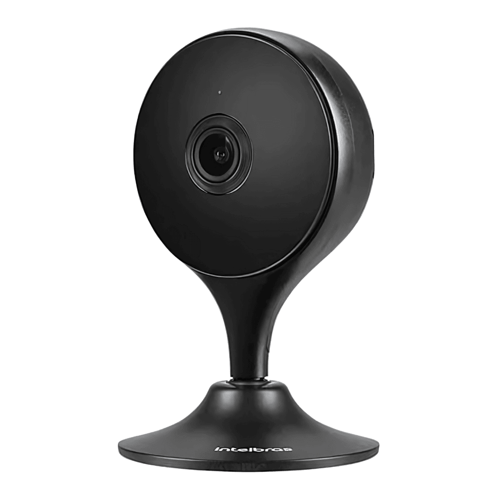 Câmera de Video Wi-Fi Full HD iM3 C Black Preta Intelbras