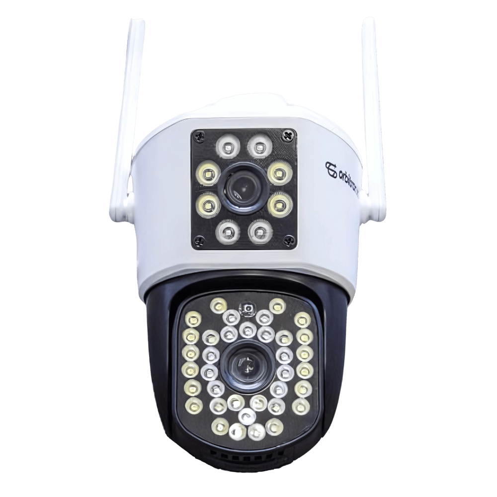 Câmera Externa Lente Dupla Segurança Ip Infravermelho Wifi Hd - IP CAMERA - Miniatura 1
