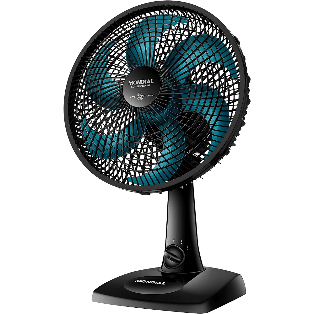 Ventilador de Mesa 30cm Super Power BIVOLT, Mondial, 60W – VSP-30-B