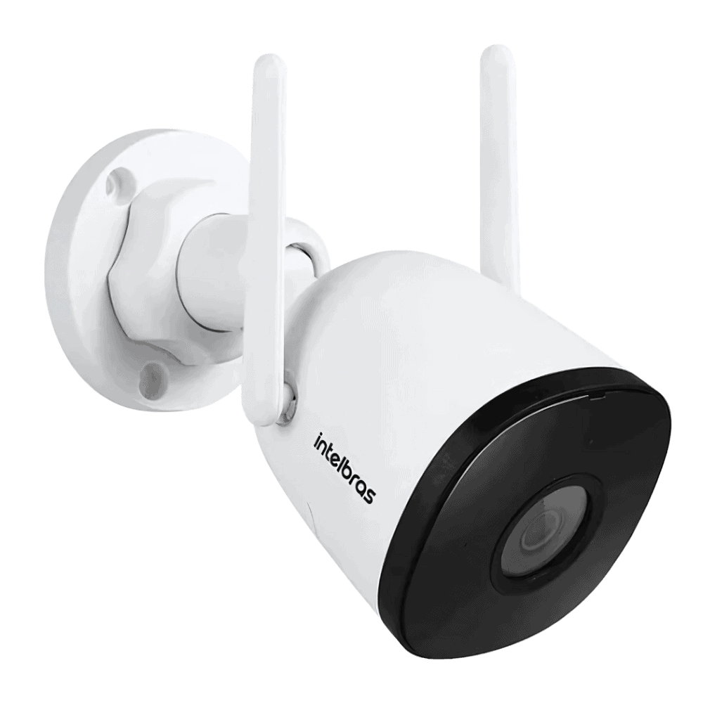 Câmera Wi-Fi HD IM5 SC 1080p Externa Branca Intelbras - Miniatura 1
