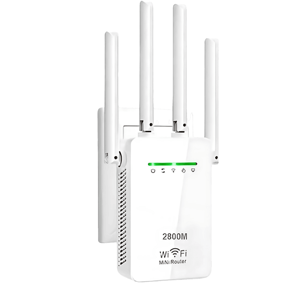 Amplificador Wi-Fi 4 Antenas 300Mpbs Repetidor de Sinal