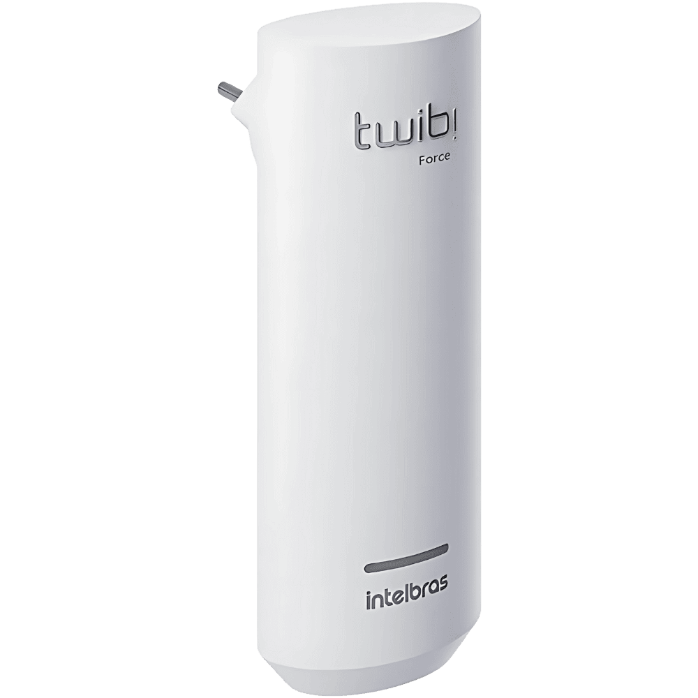 Repetidor Mesh Wi-fi 5 Dual Band Twibi Force Plug Branco Intelbras