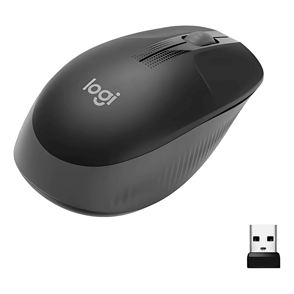 Mouse sem fio Logitech M190 com Pilha Inclusa - Miniatura 1