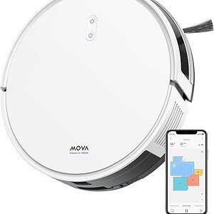 Dreame E10 robô aspirador e passa pano 2 em 1, sucção 4500 Pa, caixa de pó 330 ml, água 245 ml, limpeza de carpetes, autonomia 170 min, antiqueda, app e voz Alexa/Google/Siri, bivolt